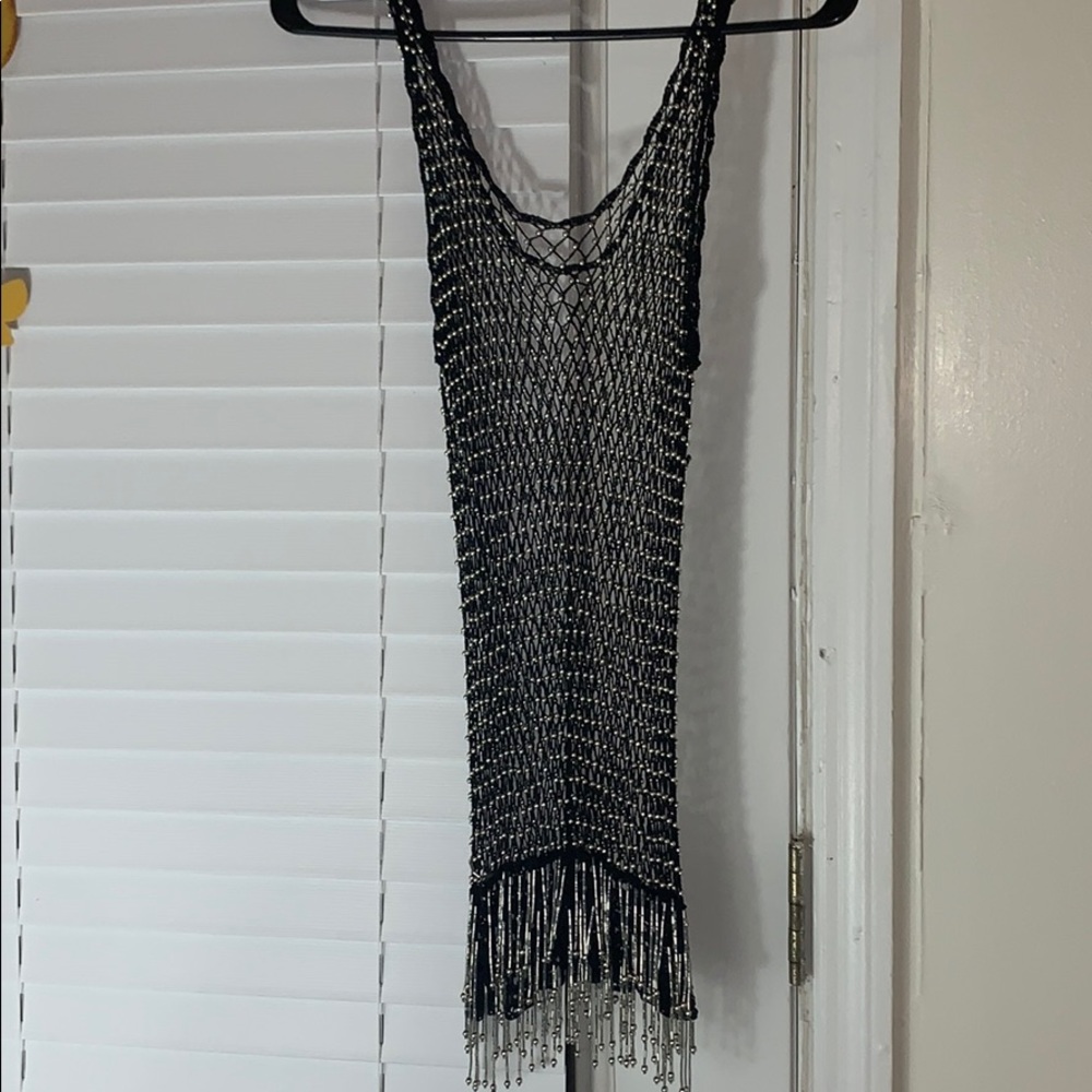See thru beaded Sexy cover
